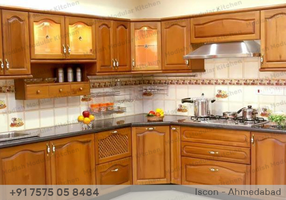 wooden modular kitchen manufacturer in ahmedabad